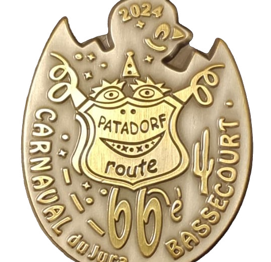 Médaille Carnaval du Jura 2024